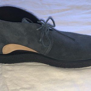 Men's Ecco Grey Suede Boots